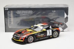 Mercedes SLS AMG GT3 #3 Team Abu Dhabi By Black Falcon K. Al Qubaisi / M. Bleekemolen / B. Schneider Winners Gulf 12 Hours Ab – Bild 6 von 6