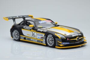 Mercedes SLS AMG GT3 Team Erebus Motorsport #36 B. Schneider / A. Jager / C. Roloff Winners Bathurst 12 Hours 2013 Minichamps – Bild 4 von 6
