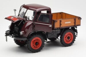 Mercedes Unimog 401 With Westfalia Cabin Schuco 1:18 450014300 Metall – Bild 2 von 8