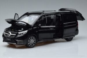 Mercedes V-Class W447 V260L Schwarz OEM 1:18 QALCN89911150 Metall – Bild 2 von 8