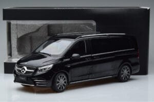 Mercedes V-Class W447 V260L Schwarz OEM 1:18 QALCN89911150 Metall – Bild 8 von 8