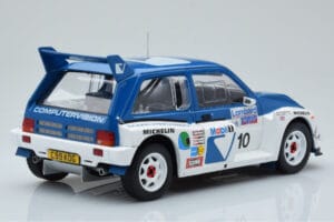 MG Metro 6R4 #10 M. Wilson / N. Harris RAC Rally 1986 IXO 1:18 18RMC068A Metall – Bild 2 von 6