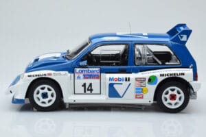 MG Metro 6R4 #14 D. Llewellin / P. Short RAC Rally 1986 IXO 1:18 18RMC068C Metall – Bild 3 von 6