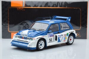 MG Metro 6R4 #14 D. Llewellin / P. Short RAC Rally 1986 IXO 1:18 18RMC068C Metall – Bild 6 von 6