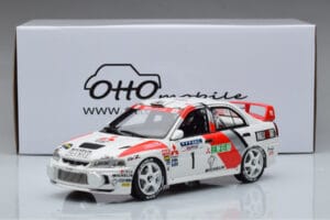 Mitsubishi Lancer Evo 4 T. Makinen / S. Harjanne Rally Catalunya 1997 Otto 1:18 OT409 Resin – Bild 6 von 6