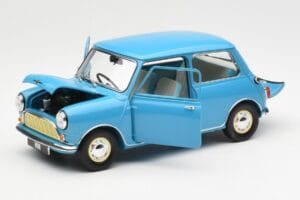 Morris Mini Minor Blau Kyosho 1:18 08964BL Metall – Bild 2 von 8