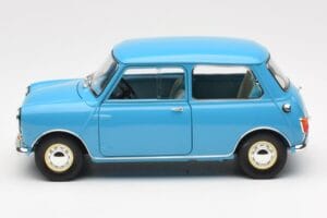 Morris Mini Minor Blau Kyosho 1:18 08964BL Metall – Bild 4 von 8