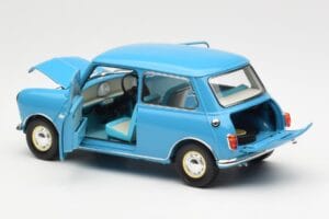 Morris Mini Minor Blau Kyosho 1:18 08964BL Metall – Bild 5 von 8
