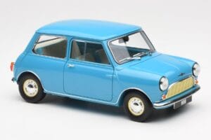 Morris Mini Minor Blau Kyosho 1:18 08964BL Metall – Bild 6 von 8