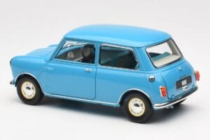 Morris Mini Minor Blau Kyosho 1:18 08964BL Metall – Bild 7 von 8