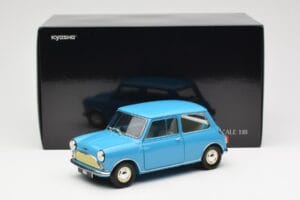 Morris Mini Minor Blau Kyosho 1:18 08964BL Metall – Bild 8 von 8