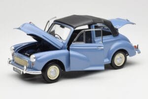 Morris Minor Cabriolet Blau Minichamps 1:18 150137030 Metall – Bild 2 von 8