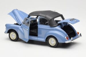 Morris Minor Cabriolet Blau Minichamps 1:18 150137030 Metall – Bild 5 von 8