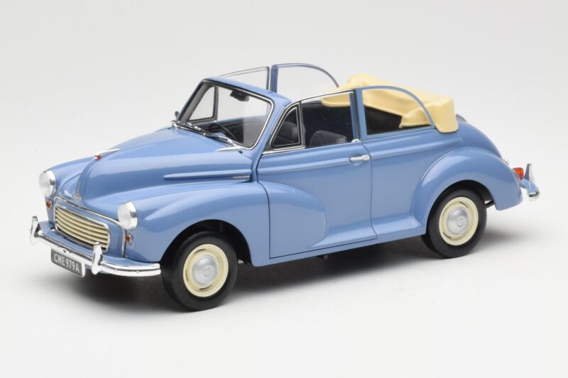Morris Minor Cabriolet Blau Minichamps 1:18