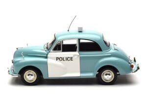 Morris Minor Polizei Blau & Weiss Minichamps 1:18 150137090 Metall – Bild 4 von 8