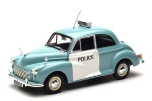 Morris Minor Polizei Blau & Weiss Minichamps 1:18