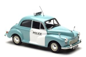 Morris Minor Polizei Blau & Weiss Minichamps 1:18 150137090 Metall – Bild 6 von 8