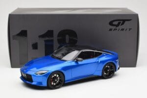Nissan Fairlady Z Z35 Bayside Blau GT Spirit 1:18 GT387 Resin – Bild 6 von 6