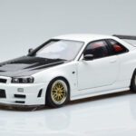 Nissan Skyline GT-R R34 Nismo Z-Tune Weiss MotorHelix 1:18