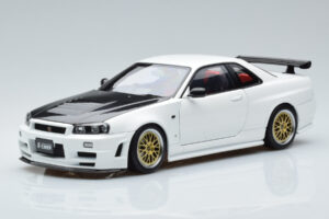 Nissan Skyline GT-R R34 Nismo Z-Tune Weiss MotorHelix 1:18