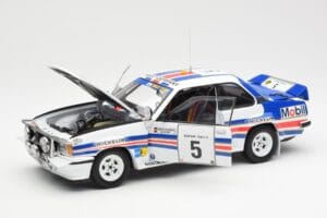 Opel Ascona 400 #5 W. Röhrl / C. Geistdörfer Safari Rally Weltmeister 1982 Sun Star 1:18 5378 Metall – Bild 2 von 8