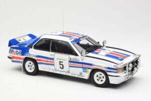 Opel Ascona 400 #5 W. Röhrl / C. Geistdörfer Safari Rally Weltmeister 1982 Sun Star 1:18 5378 Metall – Bild 6 von 8