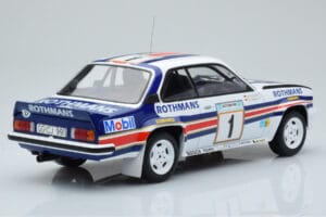 Opel Ascona 400 Rothmans #1 W. Rohrl / C. Geistdorfer Rally Acropolis 1982 IXO 1:18 18RMC097A Metall – Bild 2 von 6