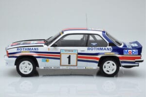 Opel Ascona 400 Rothmans #1 W. Rohrl / C. Geistdorfer Rally Acropolis 1982 IXO 1:18 18RMC097A Metall – Bild 3 von 6