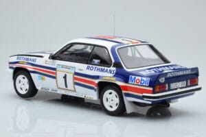 Opel Ascona 400 Rothmans #1 W. Rohrl / C. Geistdorfer Rally Acropolis 1982 IXO 1:18 18RMC097A Metall – Bild 5 von 6