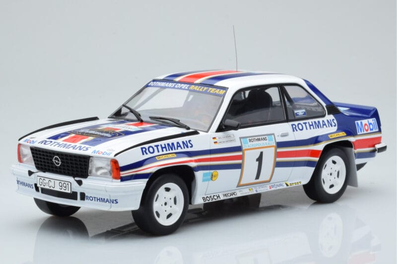Opel Ascona 400 Rothmans #1 W. Rohrl / C. Geistdorfer Rally Acropolis 1982 IXO 1:18