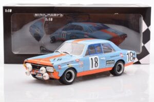 Opel Commodore A Steinmetz Gulf #18 Joossens / Byttebier 24 Hours of Spa 1971 Minichamps 1:18 155714618 Metall – Bild 6 von 6