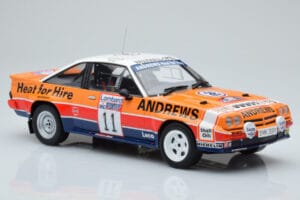 Opel Manta 400 #11 R. Brookes / M. Broad RAC Rally 1985 IXO 1:18 18RMC099 Metall – Bild 4 von 6