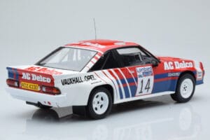 Opel Manta 400 #14 J. McRae / I. Grindrod RAC Rally 1985 IXO 1:18 18RMC098 Metall – Bild 2 von 6