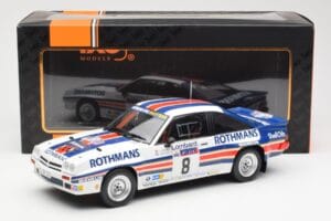 Opel Manta 400 Rothmans #8 J. McRae / I. Grindrod Lombard RAC Rally 1983 IXO 1:18 18RMC038A Metall – Bild 6 von 6