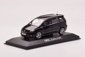 Opel Zafira B OPC Schwarz Minichamps 1:43 1799622 Metall – Bild 2 von 4