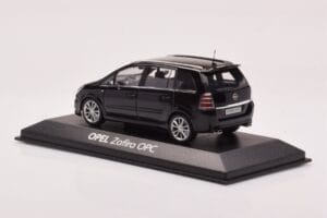 Opel Zafira B OPC Schwarz Minichamps 1:43 1799622 Metall – Bild 3 von 4
