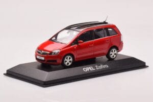 Opel Zafira B OPC Rot Minichamps 1:43 400045300 Metall – Bild 2 von 4