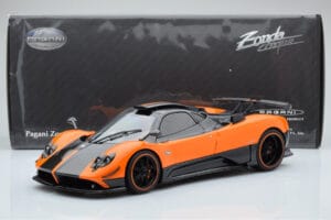 Pagani Zonda Cinque Orange St Tropez Almost Real 1:18 850603001 Metall – Bild 2 von 8