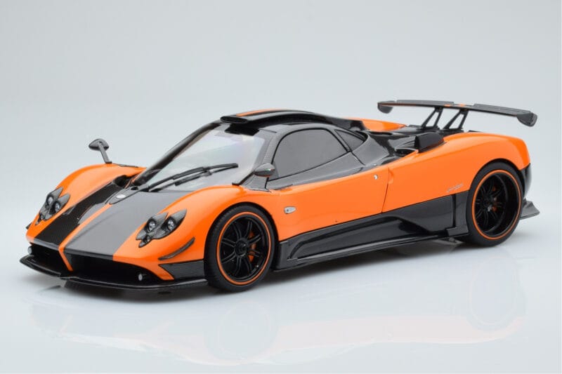 Pagani Zonda Cinque Orange St Tropez Almost Real 1:18