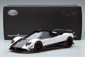 Pagani Zonda Cinque Weiss Benny Almost Real 1:18 850601001 Metall – Bild 12 von 12