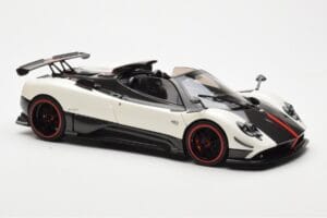 Pagani Zonda Cinque Roadster Weiss Benny Almost Real 1:18 850611001 Metall – Bild 6 von 8