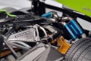 Pagani Zonda Cinque Grün Firenze Almost Real 1:18 850602001 Metall – Bild 11 von 15