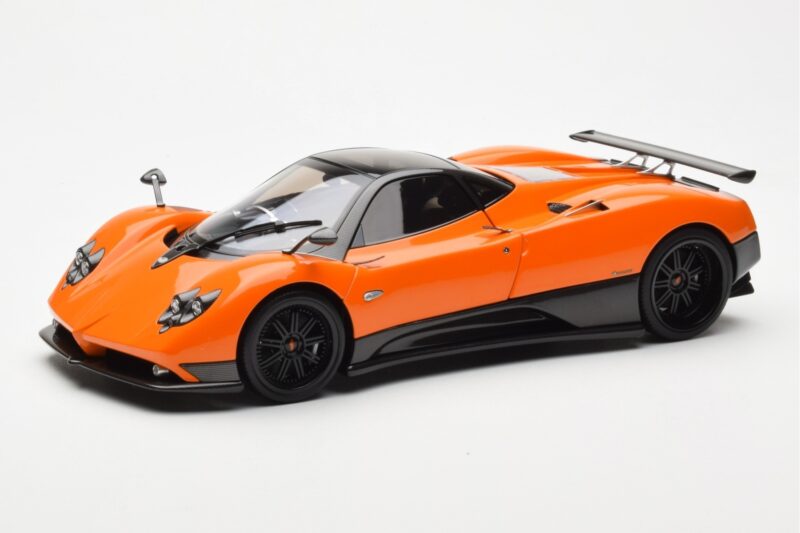 Pagani Zonda F Orange St Tropez Almost Real 1:18