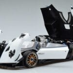 Pagani Zonda HP Barchetta Carbon Fiber Weiss LCD 1:18 LCD18009 WH Metall - image 2 of 9