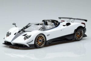 Pagani Zonda HP Barchetta Carbon Fiber Weiss LCD 1:18 LCD18009 WH Metall