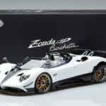 Pagani Zonda HP Barchetta Carbon Fiber Weiss LCD 1:18 LCD18009 WH Metall - image 9 of 9