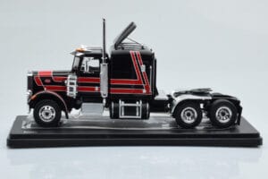 Peterbilt 359 Schwarz Rot IXO 1:43 TR158 Metall – Bild 2 von 4
