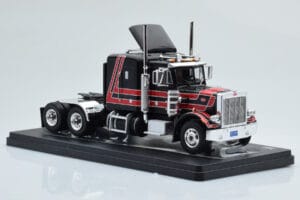 Peterbilt 359 Schwarz Rot IXO 1:43 TR158 Metall – Bild 3 von 4