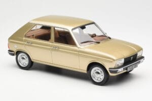 Peugeot 104 GR Beige Metallic Norev 1:18 184904 Metall – Bild 4 von 6