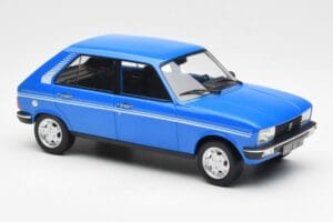 Peugeot 104 S Ibis Blau Norev 1:18 184903 Metall – Bild 4 von 6